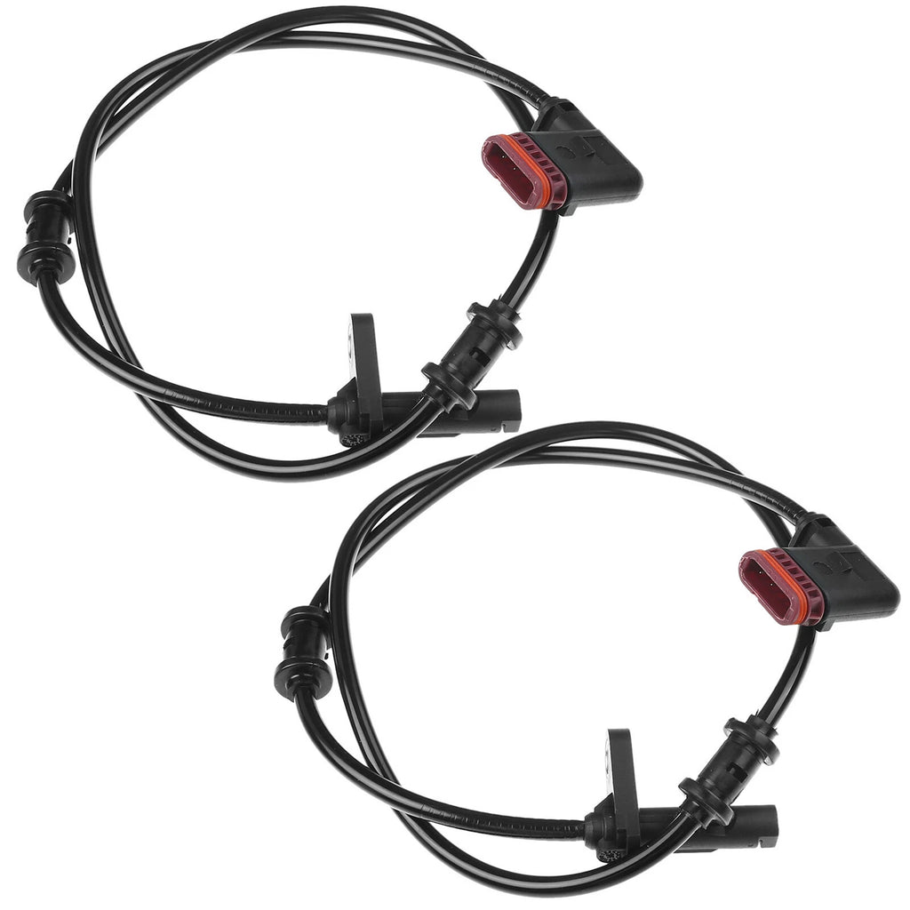 2X Rear ABS Wheel Speed Sensors for Mercedes-Benz E350 E550 (2010–2013)