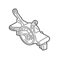 Automatic Transmission Mount for BMW (OEM 22326862575)