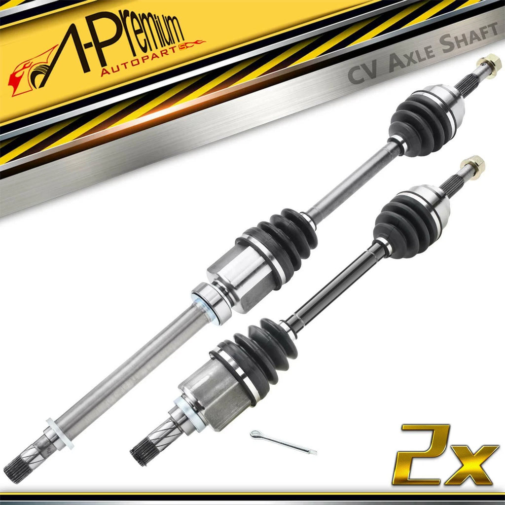 Pair Front CV Axle Assembly for Nissan Versa (2007–2012) Tiida (2007–2014)