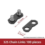 Set of 30 Stainless Steel Chainsaw Chain Joint Repair Kits for 0.058 Chains