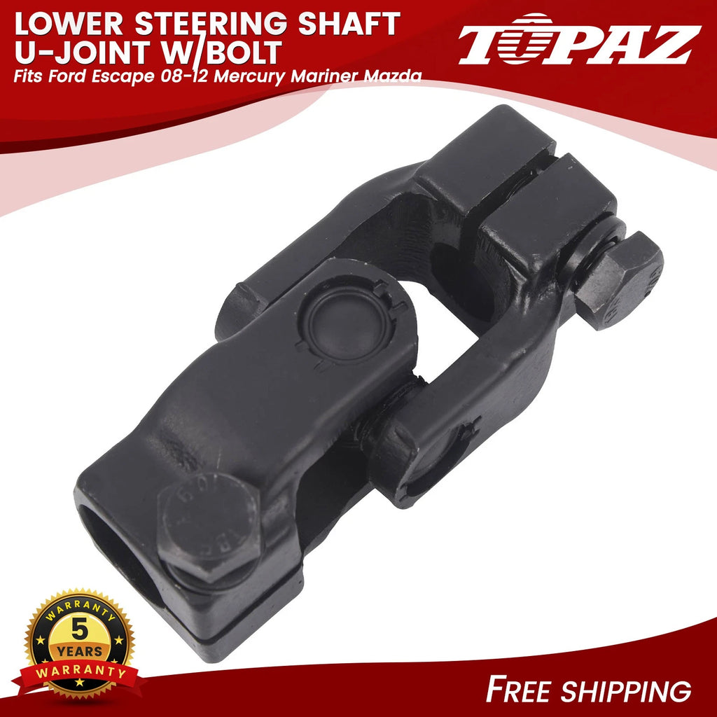Lower Steering Shaft U-Joint for Ford Escape, Mercury Mariner, Mazda (2008–2012)