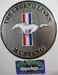 Round sign tag for Ford Mustang GT Boss (1994–2004)