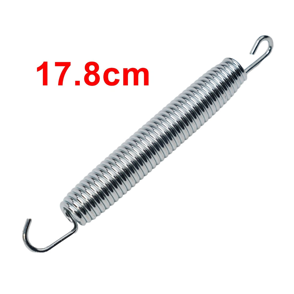 Set of 10 Galvanized Steel Springs for Trampolines