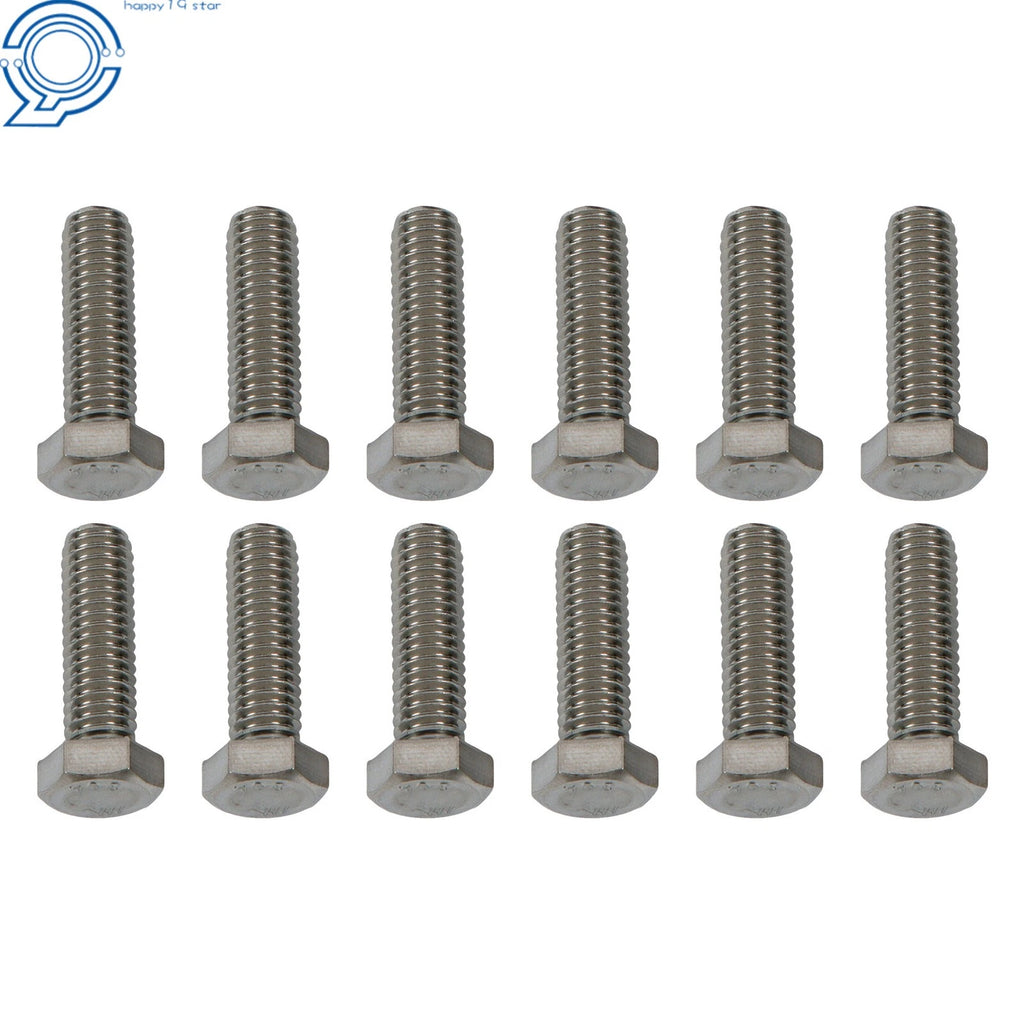 304 Stainless Steel Hex Bolt Kit for Chevy Small Block (265-307)