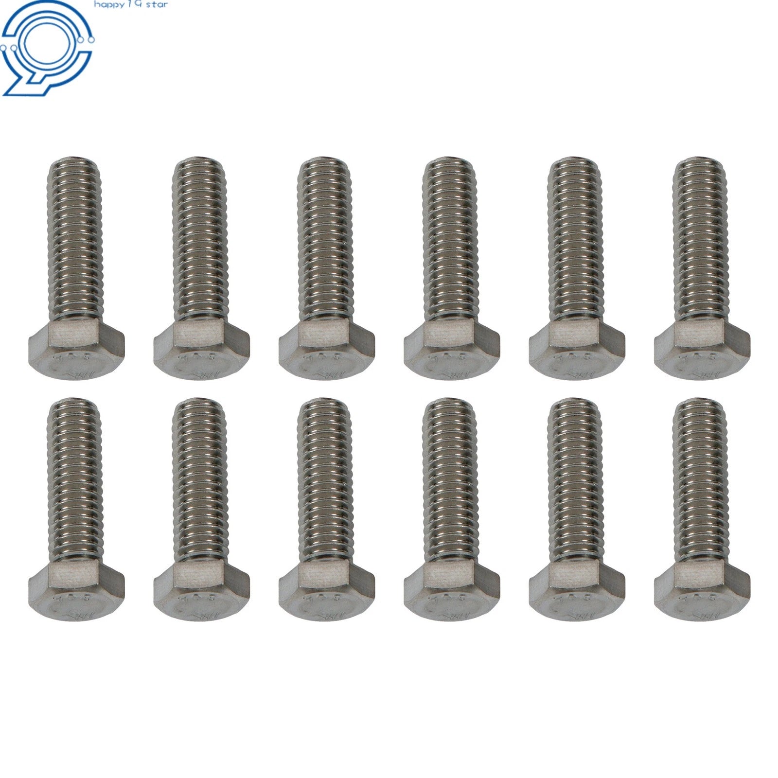 304 Stainless Steel Hex Bolt Kit for Chevy Small Block (265-307)