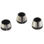 Collet Chuck Set of 3 for Electric Router (6mm, 6.35mm, 8mm)