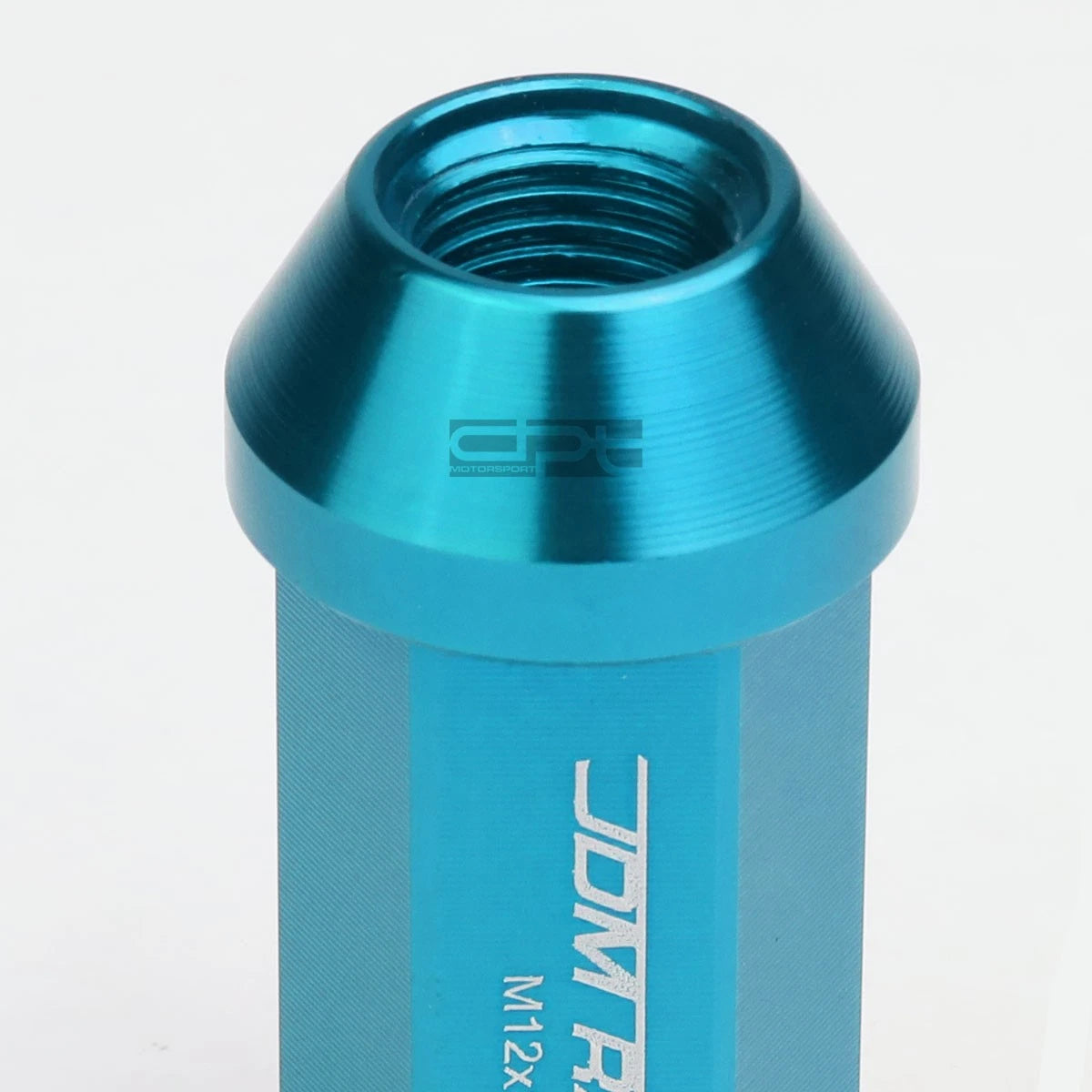 20 PC Closed End M12x1.25 50mm Tall Orange Aluminum Lug Nuts + Adapter