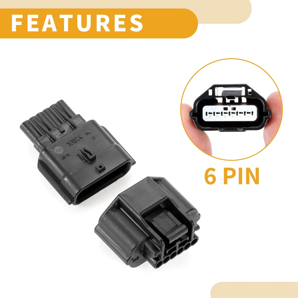 6 Pin Accelerator Pedal Sensor Connector Plug for Honda 