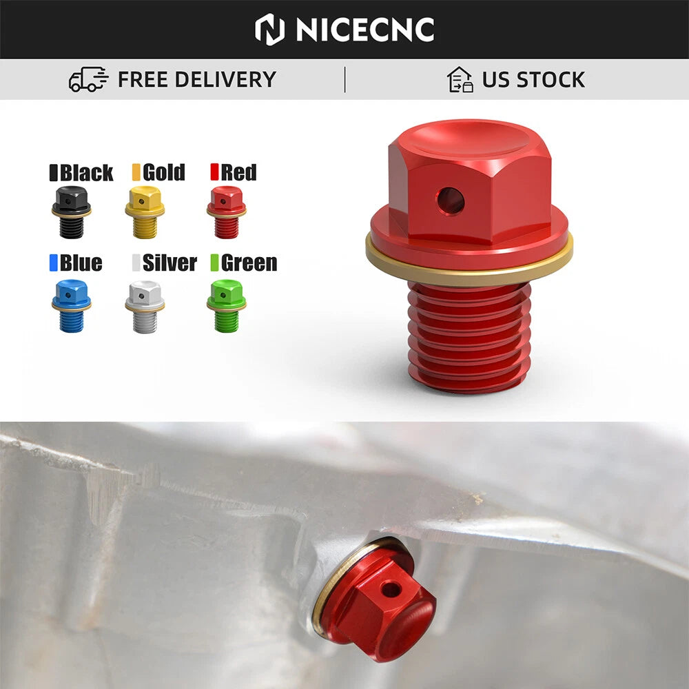 Magnetic Oil Drain Plug for Honda CBR250RR CB250F CB300F CBR300R 400X