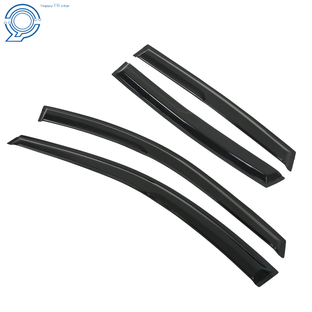 Set of 4 Window Visors for Honda CR-V (2007–2011)
