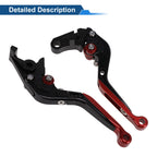Adjustable Brake Clutch Lever for Honda NC700 (2016–2020) Black Red