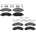 TRW Pro Ceramic Brake Pads Hardware Kit for Silverado Sierra 1500 (2014–2019)