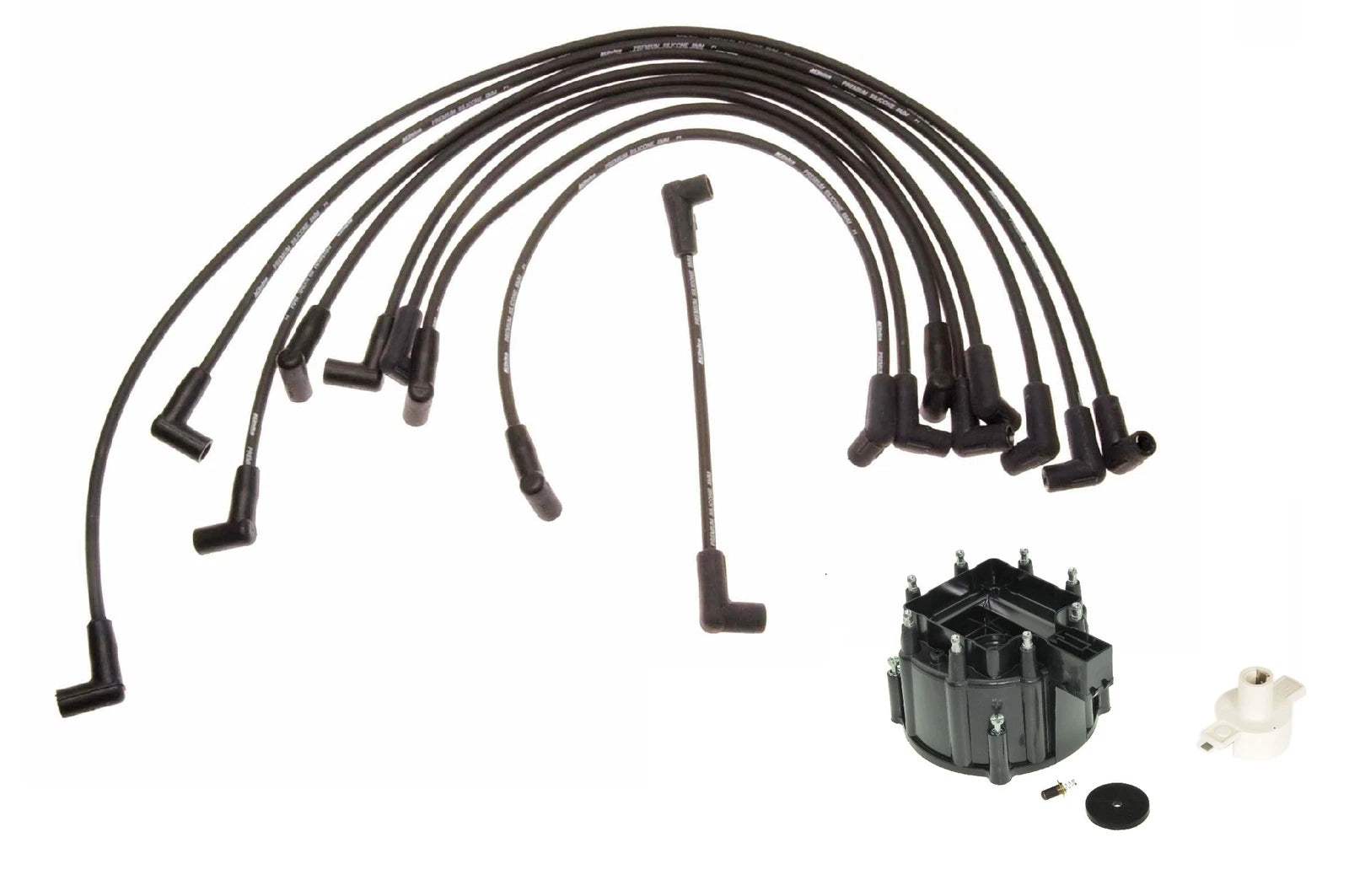 Ignition Wire Set & Distributor Cap Rotor Kit for Chevy G30 GMC G3500 (1971–1995)