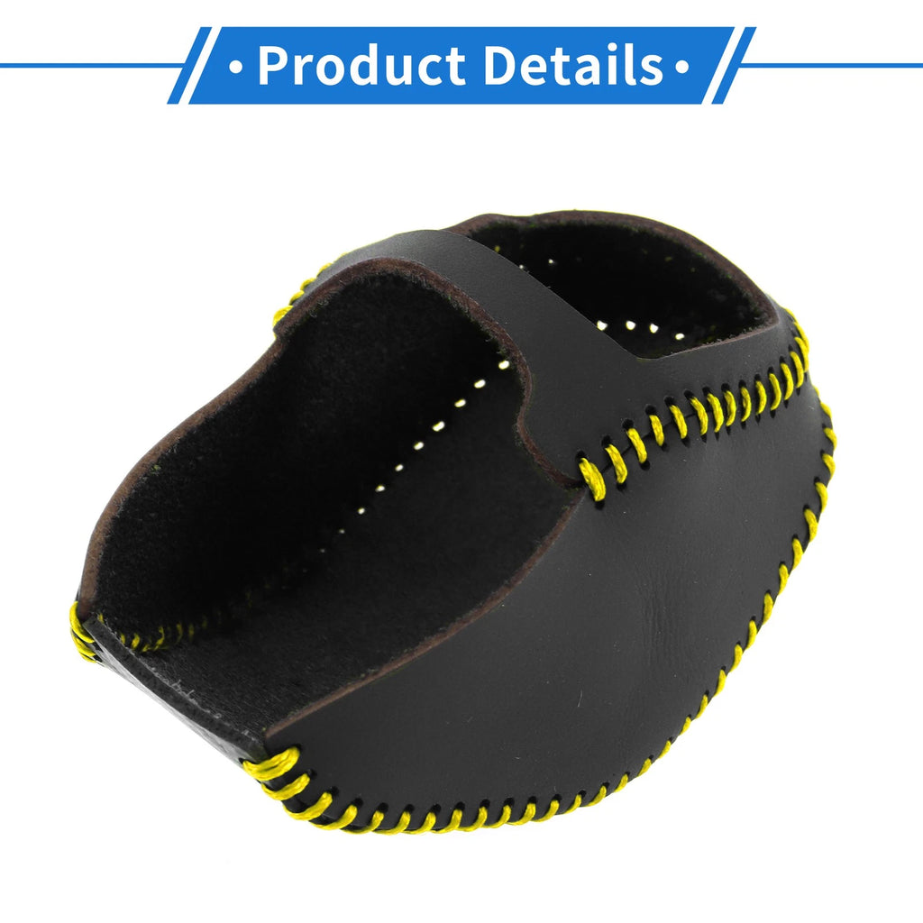 Gear Shift Knob Cover for Toyota RAV4 (2019–2024) Carbon Fiber Black