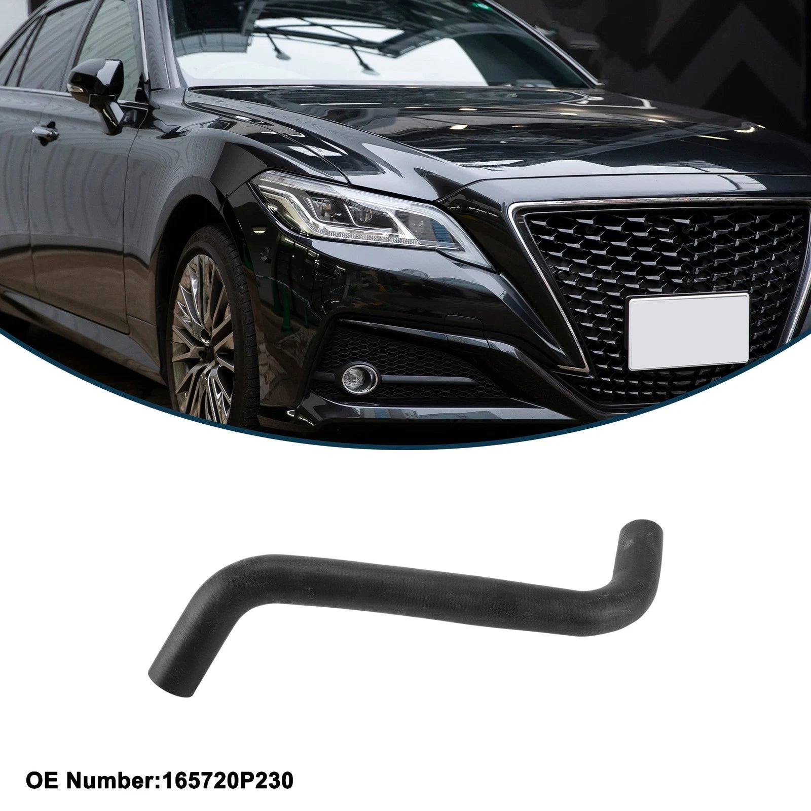 Lower Radiator Hose for Toyota Crown (2010–2012) No. 16572-0P230