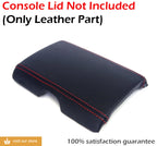 Center Console Armrest Cover for Mazda Miata (1999–2005) Red Stitch