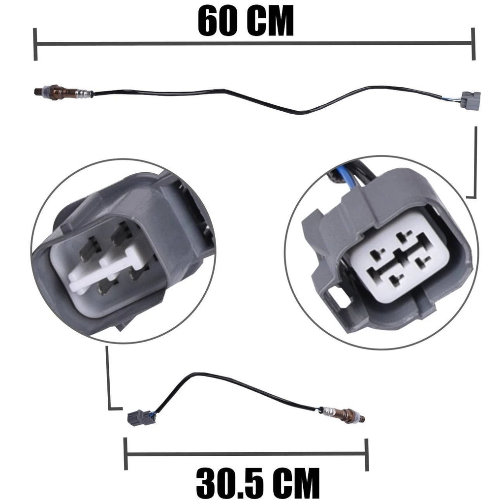 2X Oxygen O2 Sensors for Honda Civic (2001-2005) 1.7L
