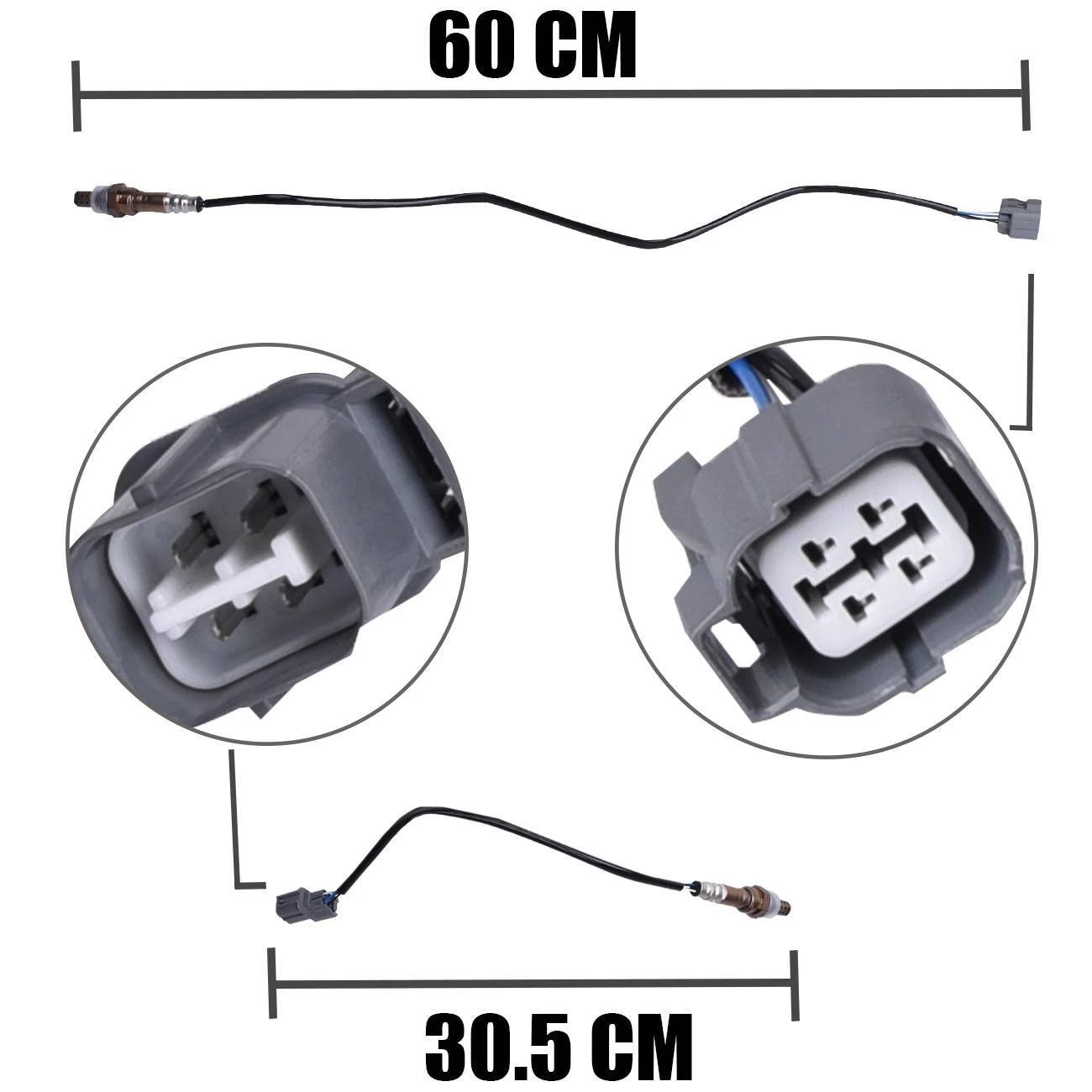 2X Oxygen O2 Sensors for Honda Civic (2001-2005) 1.7L