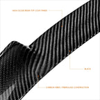 Carbon Fiber V-Style Duck Bill Spoiler for Tesla Y (2020–2024)