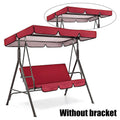 3X Waterproof Porch Swing Chair Covers for Metal Swing (Universal Fit)