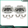 Set of 2 Front Brake Calipers w/ Bracket for Acura RDX (2007–2012) & Honda CR-V (2007–2016)