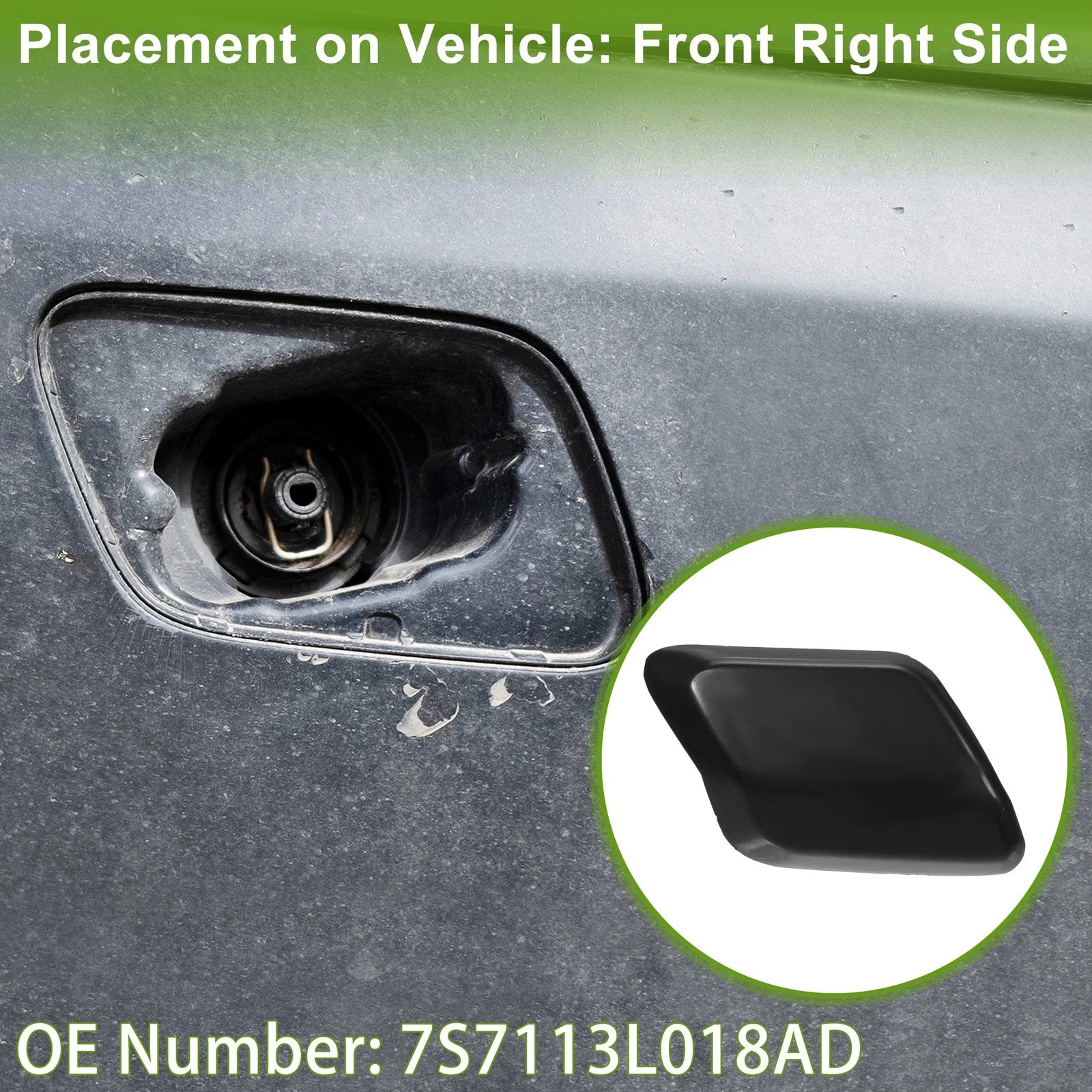 Washer Nozzle Cover Cap No. 7S7113L018AD for Ford Mondeo MK4 (2007–2010)