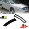 2X Smoked Front Bumper LED Side Markers for Mercury Milan (2010–2012)