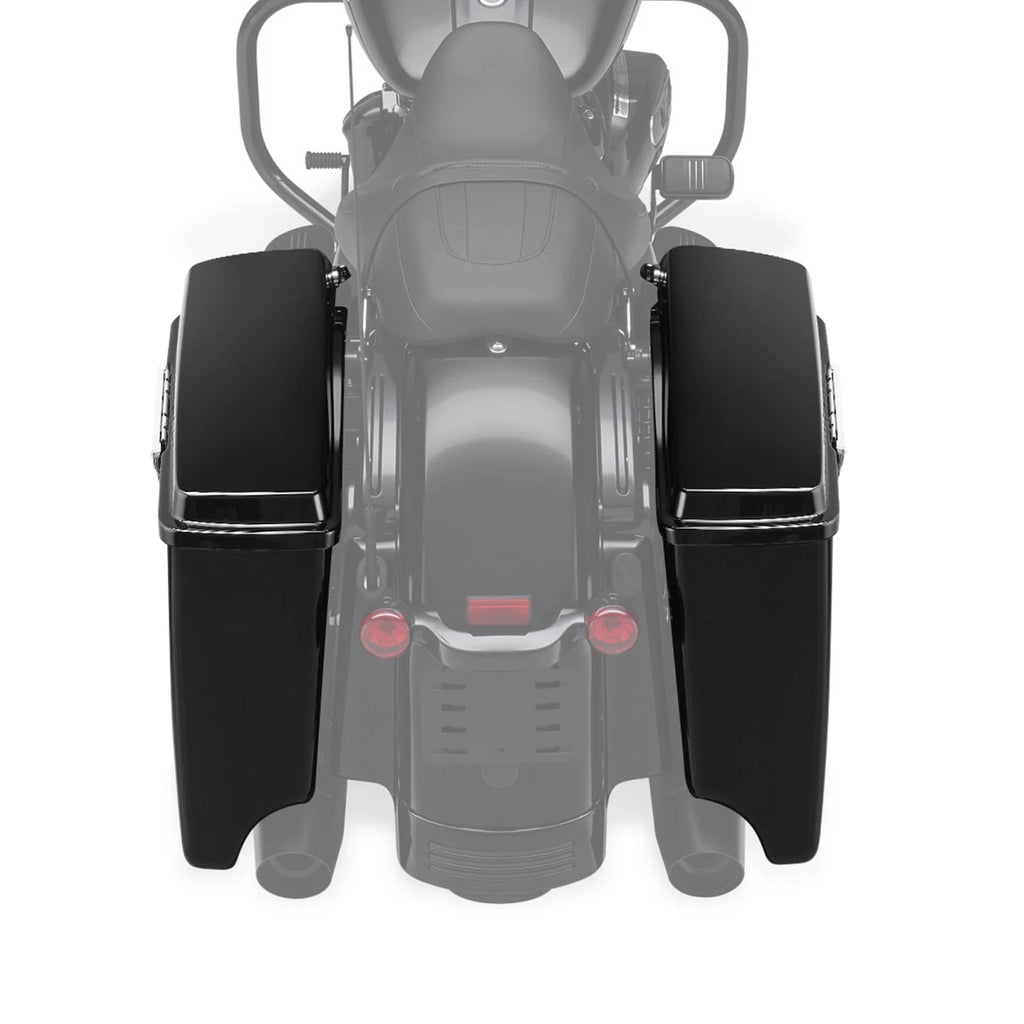 Stretched Extended Hard Saddle Bags for Harley Street Glide Road King (1993–2013)