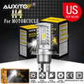 AUXITO H4 LED Hi/Lo Beam Headlight Kit for Motorcycle