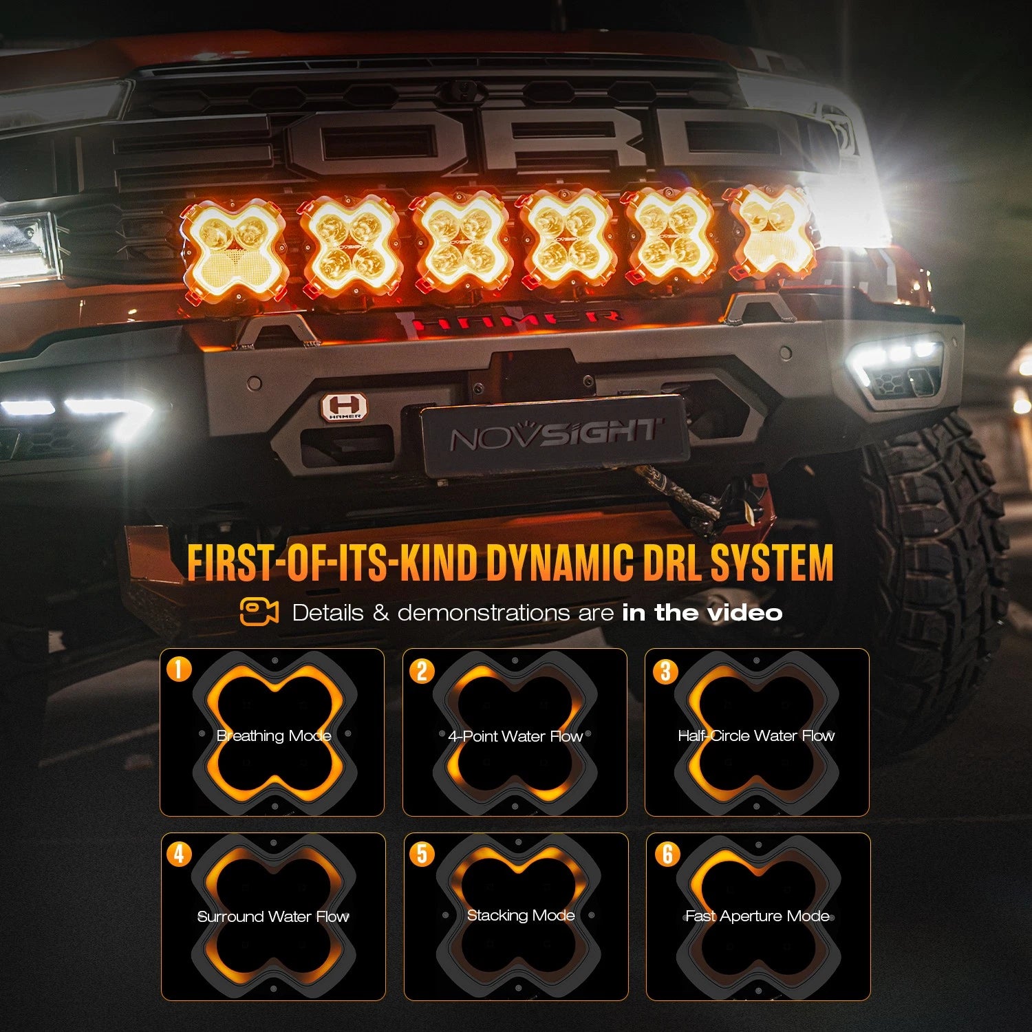 2X LED Work Light Pod for Off Road Vehicles (2010–2023)