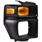Headlight Trim Bezel with Parking Light for Ford E150 E250 E350 (2008–2014)