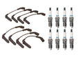 Denso Wire Set & 8 Iridium TT Spark Plugs Kit for Chevy GMC V8 (Std Asp)