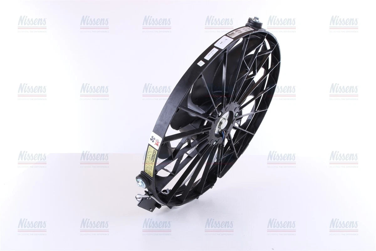 Nissens 85648 Front A/C Condenser Fan for BMW 325i 328i 525i 530i 535i 540i 735i (2000–2006)