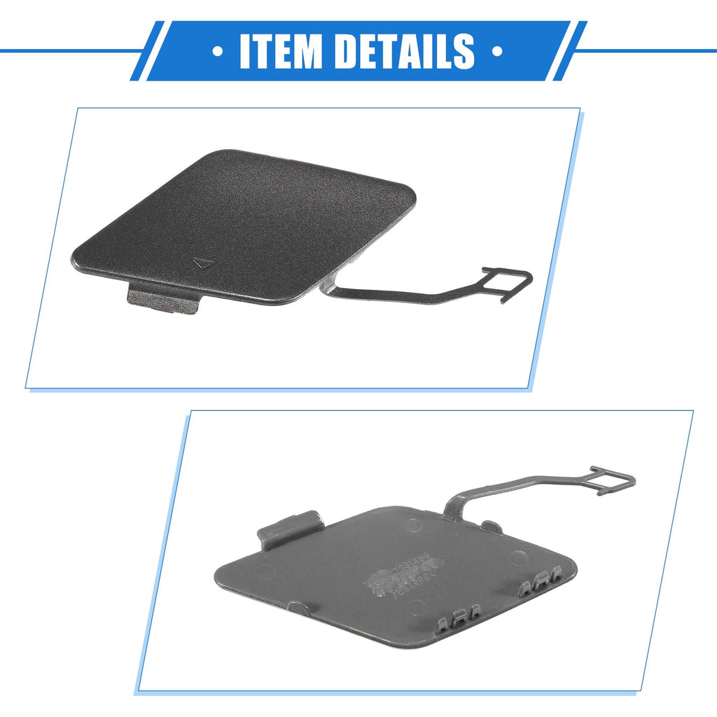Tow Hook Eye Hole Cover Cap for BMW 3 F30 (2012–2015) Deep Gray