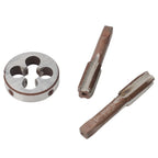 Set of 3 M12X1.25mm HSS Metric Tap and Die Right Hand Thread