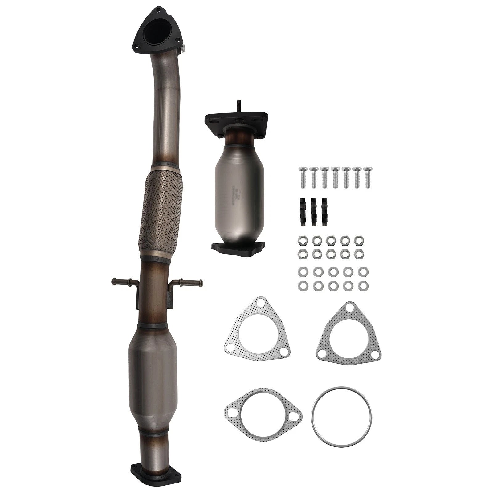 Set of 2 Catalytic Converters for Buick Lacrosse/Regal 2.4L (2012–2015)
