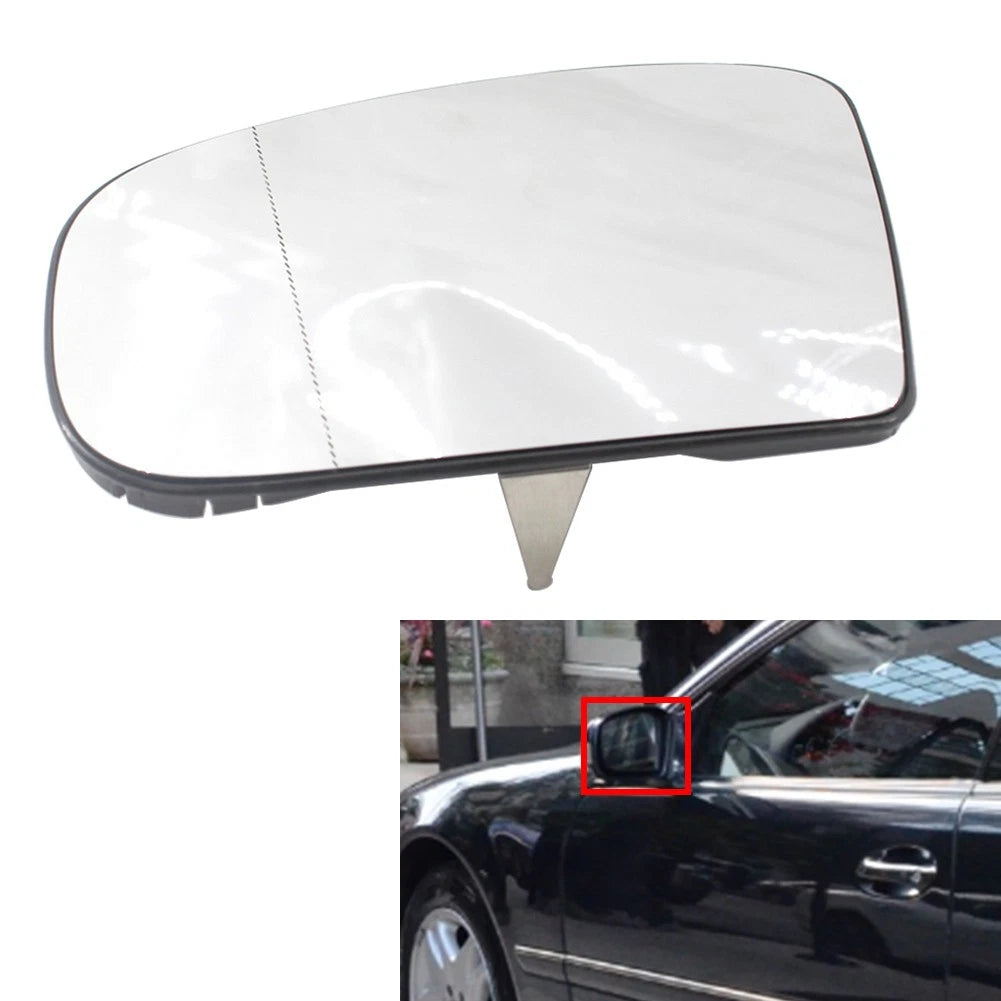 Wide Angle Heated Side Wing Mirror Glass for Benz S CL Class W220 W215 (2000–2006)