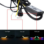 RGB Front LED Signature Light for Can-Am Commander Defender Max (2020–2023)