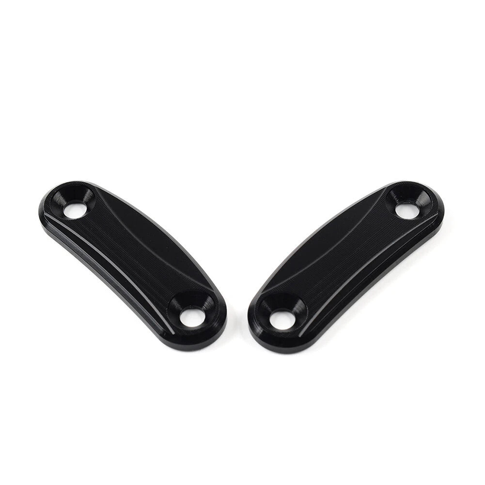 Rearview Mirror Block Off Base Plates Cover for Kawasaki ZX-10R (2011–2015)