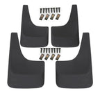 Set of 4 Mud Guards Splash Flaps for Chevy Silverado 1500 2500 3500 (2001–2014)