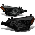 Smoked Housing Amber Side Projector Headlight for Toyota Corolla (2014–2016)