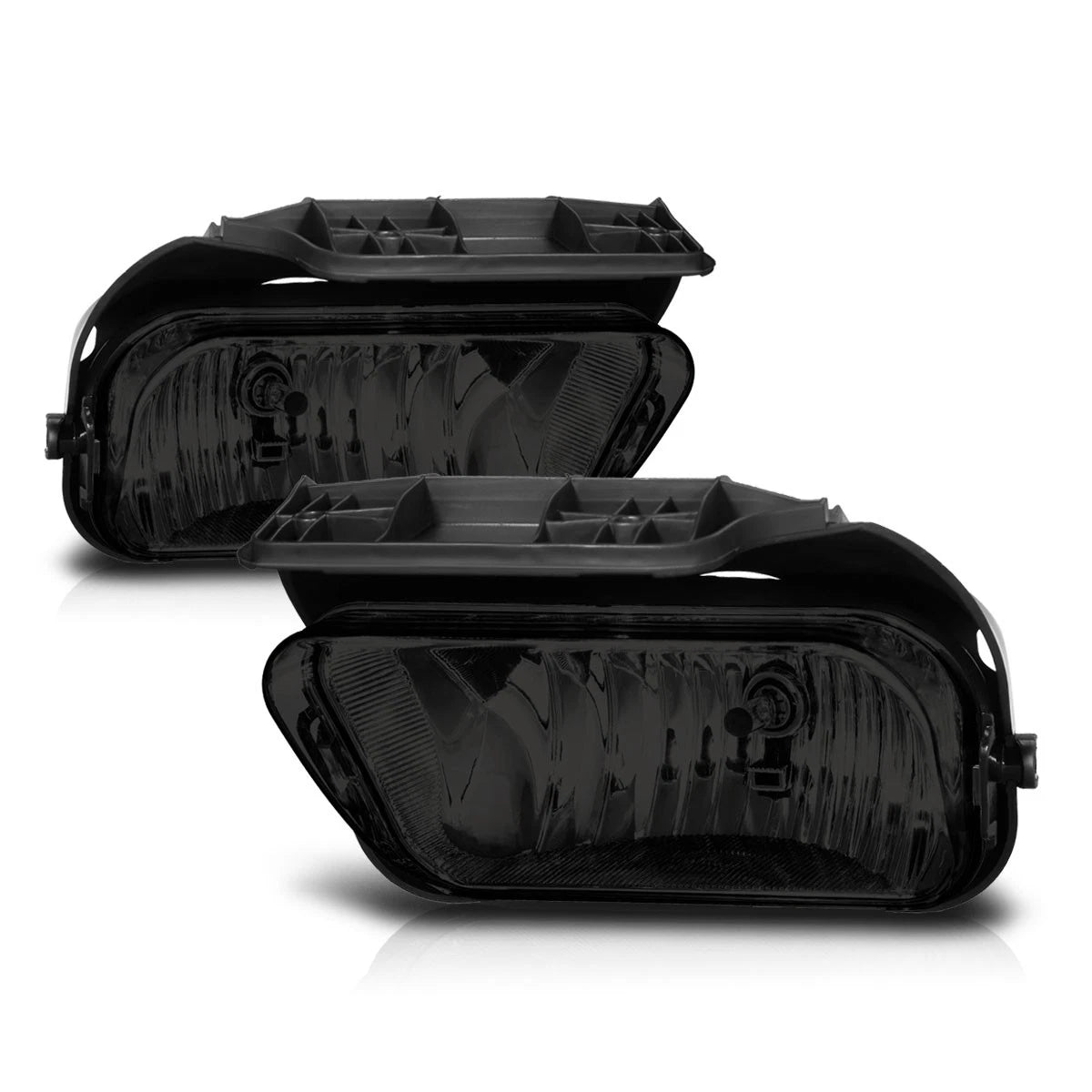 Smoke Lens Fog Lights for Chevy Silverado 1500-3500 HD (2004–2007)