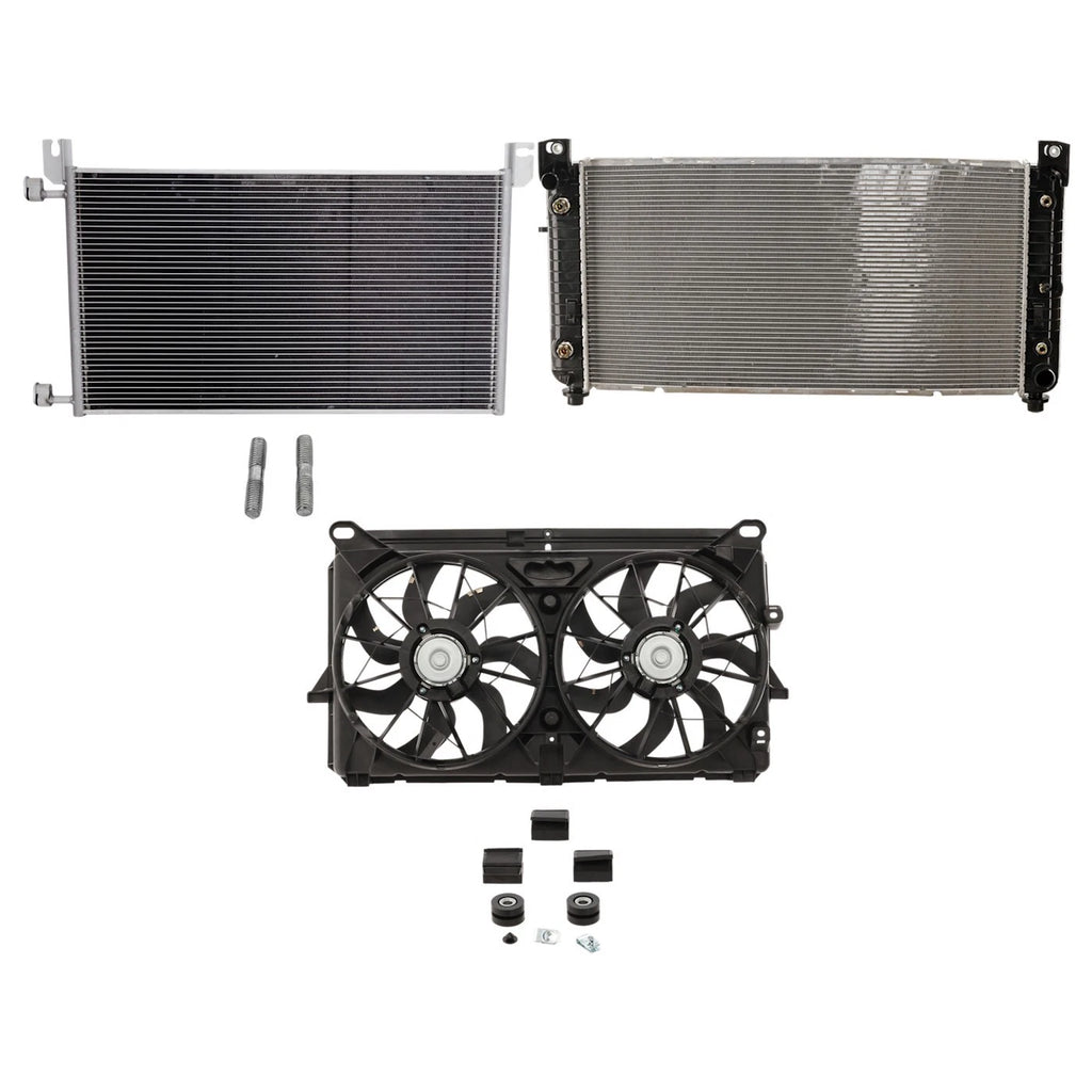 A/C Condenser for Chevrolet Tahoe, GMC Yukon XL 1500 (2009–2014)