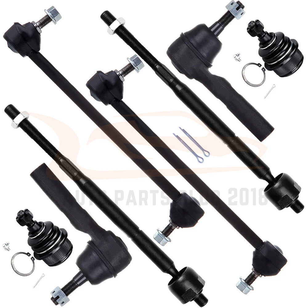 Set of 8 Front Lower Ball Joints for Chrysler Sebring (2009–2010)