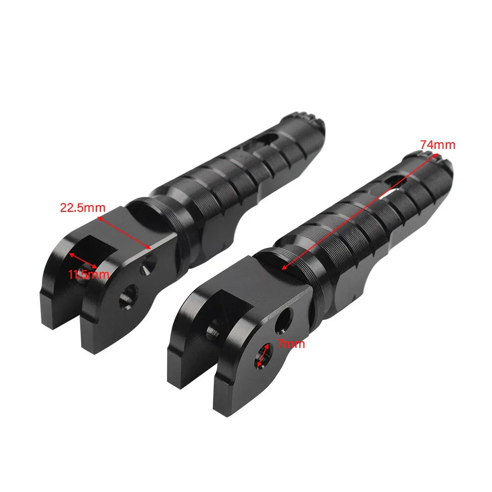 Passenger Rear Footrests for Ducati Scrambler 400/800/1100/Sport (2015-2023) Gold