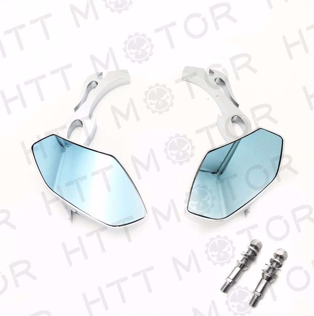 Chrome Rear View Mirrors for Harley Davidson Sportster