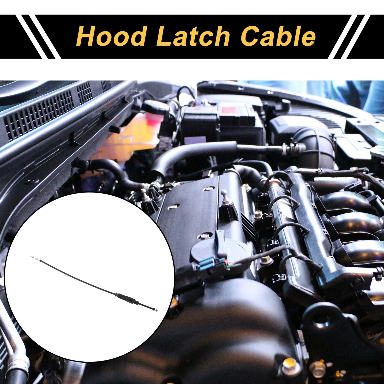 Hood Release Cable No. 4E0823531A for Audi A8 S8 D3 (2003–2010)