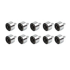 10 x Head Bolt Cover Spike Caps for Harley Road King, Dyna