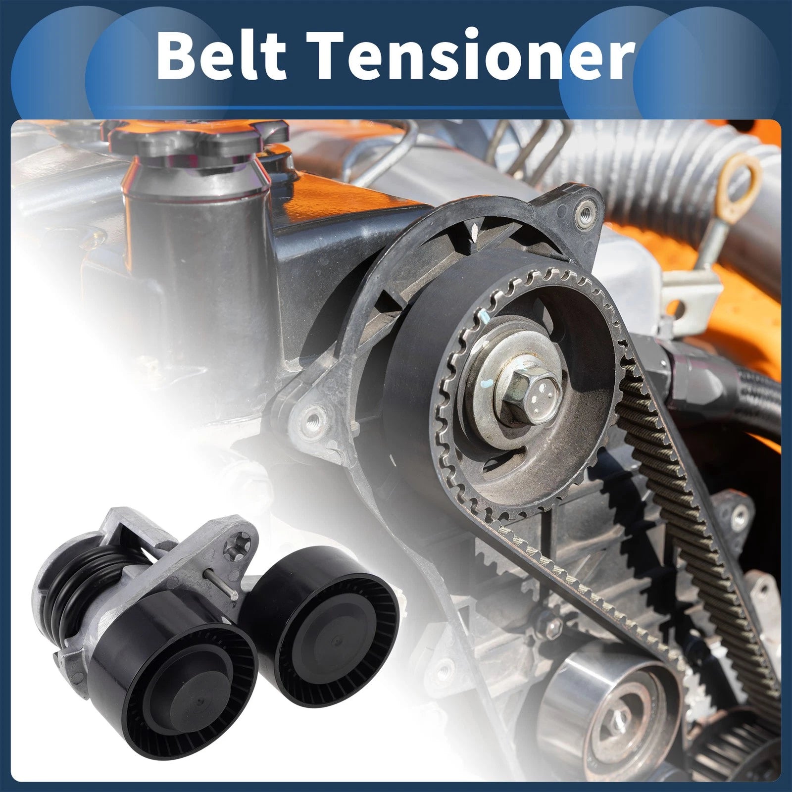 Belt Tensioner for BMW X5 (2007–2013) No. 11287565225 Metal 1 Pc