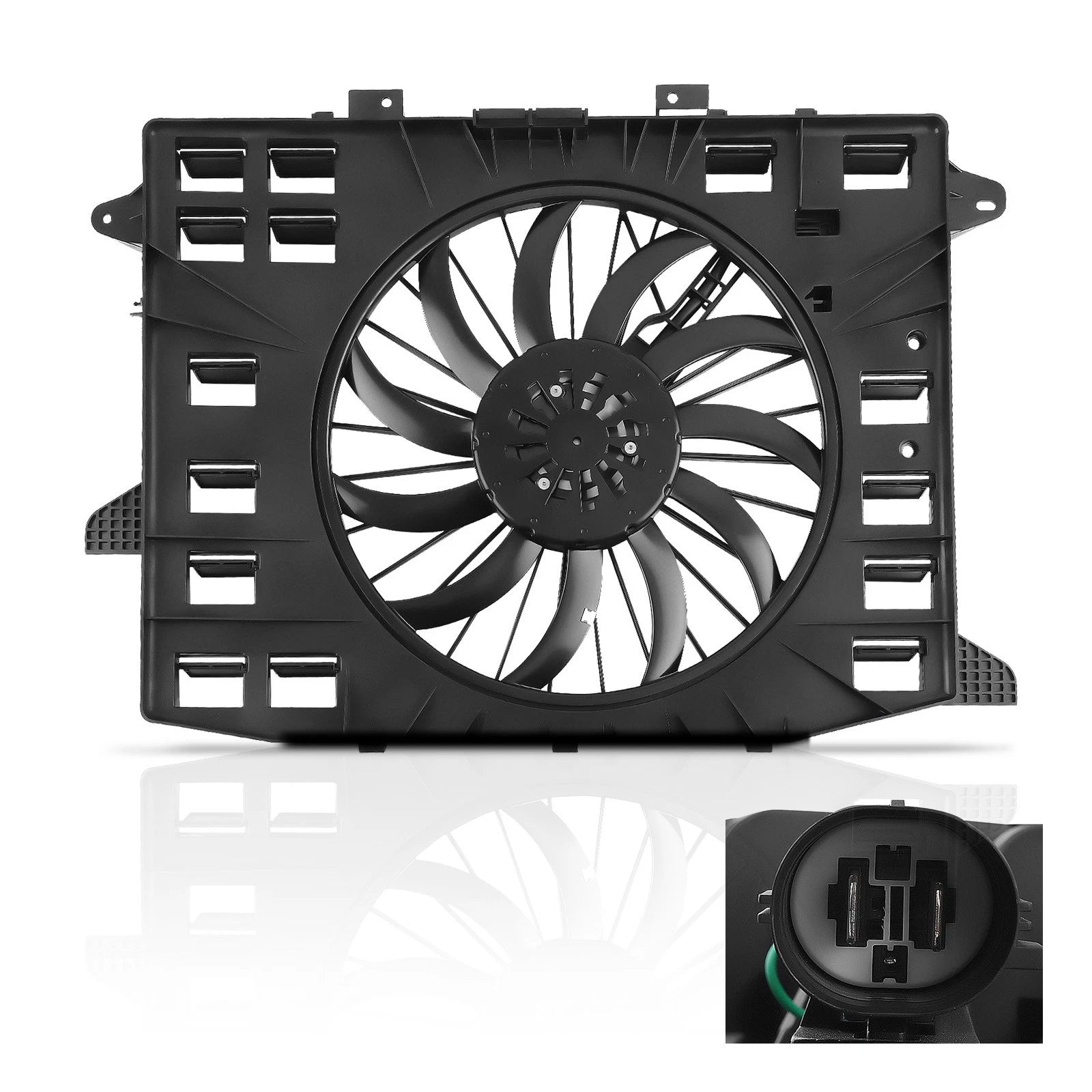 Radiator Cooling Fan Assembly for Cadillac XT5, Chevrolet Blazer (2020–2023)